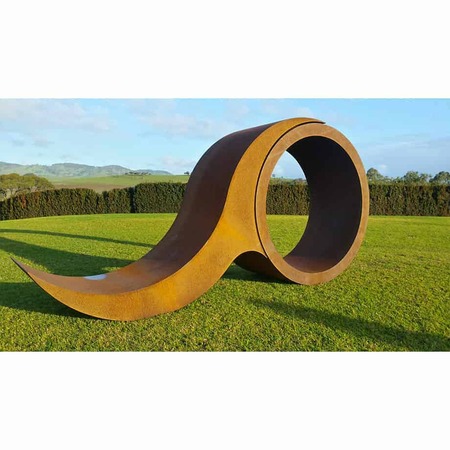 Barrell-Wave-CORTEN-STEEL-[outdoor,landmark]-jason-aslin-australian-outdoor-large--garden-scultpture