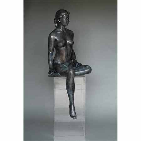 Carla-1.4m-BRONZE-[bronze,figurative,free-standing,figurative]-phillip-piperidis-nude-sculpture-australian-artist-female-body