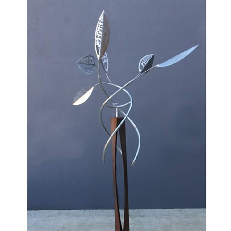 Leaves-[series]--STAINLESS---[stainless,outdoor,-free-standing]-Rudi-Jass-australian-garden-leaves-sculpture-natural-native-australia