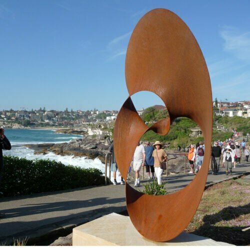 Luminality180cm-CORTEN--[Corten,Free-standing,Outdoor-]Ben-Storch-sculpture-australian-abstract-twisted-form-art