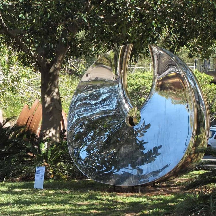 Manifested-200x169cm-POLISHED-Stainless-STEEL[Landmark,Stainless-steel,-outdoor]blazeski-australian-abstract-sculpture-spherical-art