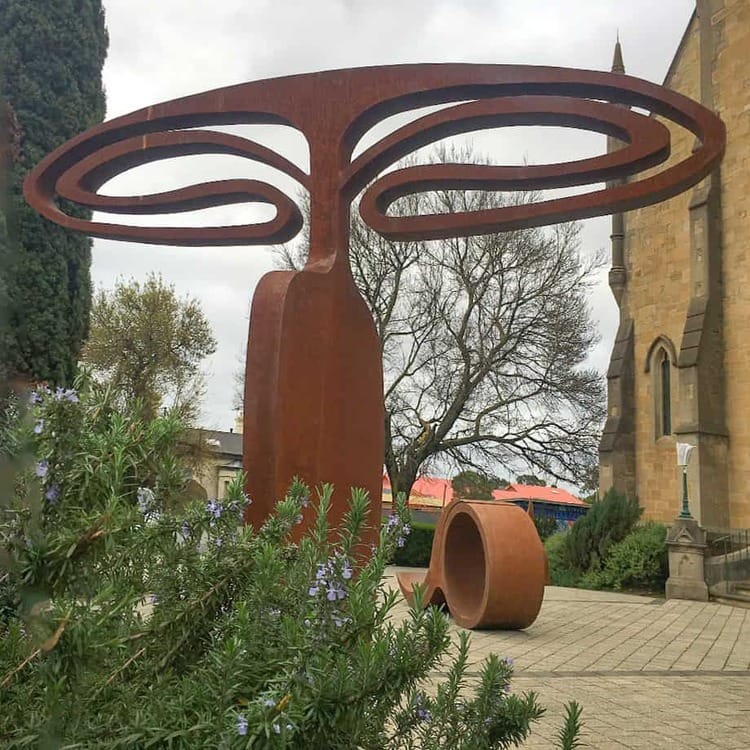 Transfigure-254x240cm-CORTEN-[outdoor,-landmark,corten]Greg-John-Australian-garden-sculpture-large-abstract-art