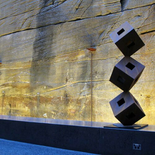 Zenith-190x60cm--CORTEN-[Corten,-outdoor,-landmark]-Pierre-Le-Roux-australian--sculpture-outdoor-garden-cubes