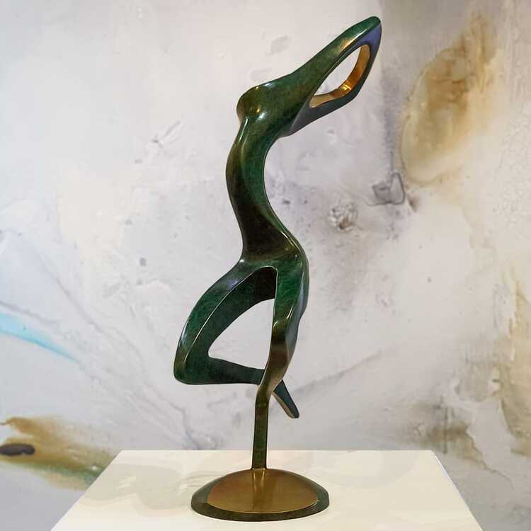 bronze figurative sculpture