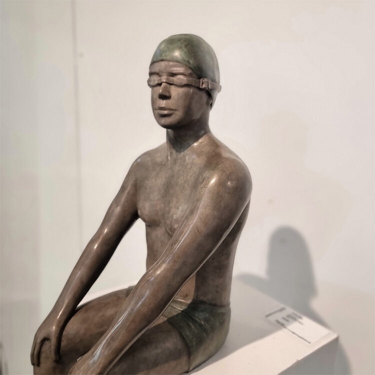 time out -mela cooke sculpture