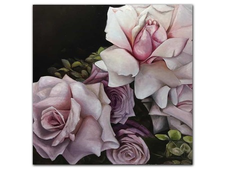 Rose-II_Masako_Oil-on-Canvas_92x92cm