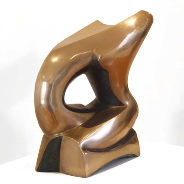 Affinity-d-53cm--BRONZE--[tabletop,-bronze,-figurative]-smagarinsky-female-dance-sculpture-australian-artist