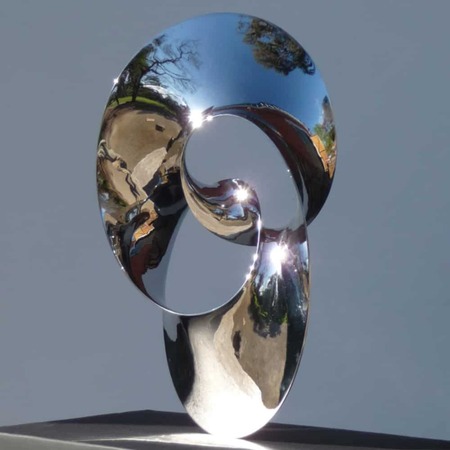 stainless steel sculpture