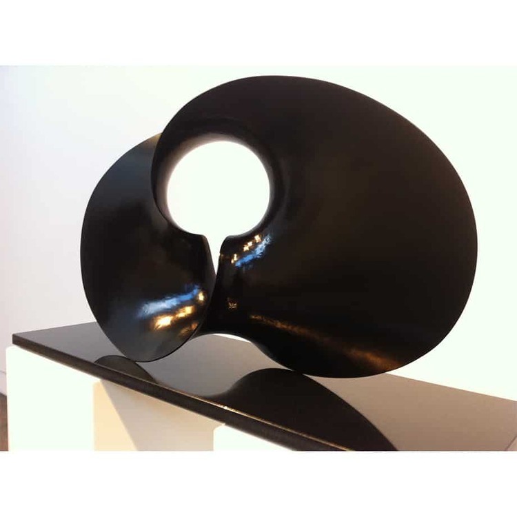 BLACK--Tabletop sculpture