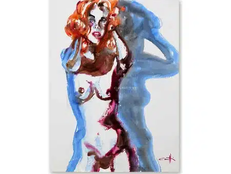 michel canetti nude portrait paintings