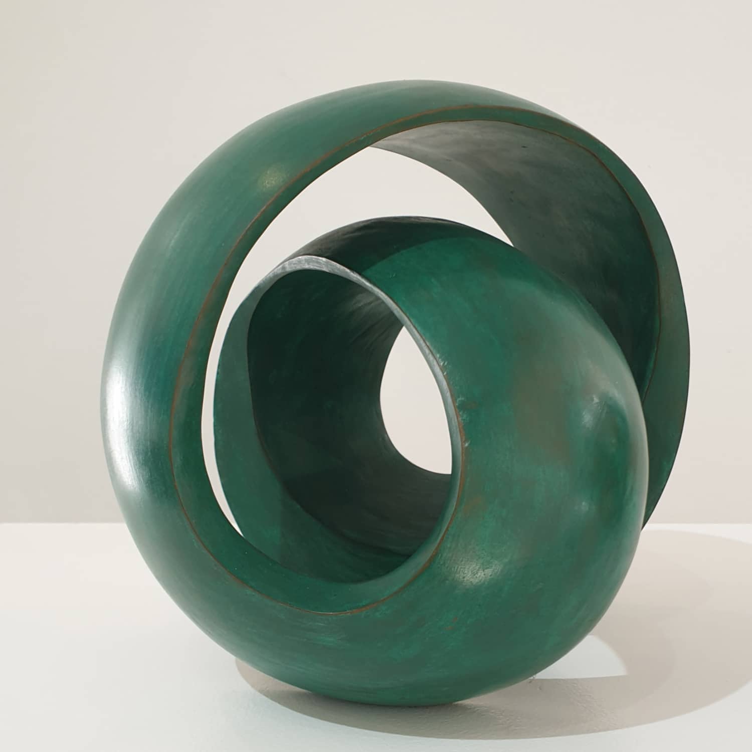 green bronze sculpture interior design