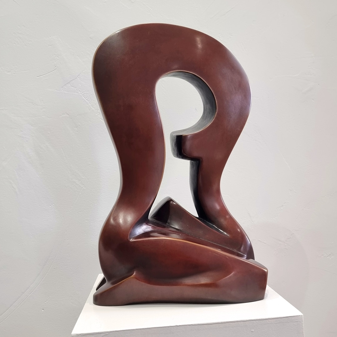 bronze figurative abstract australian sculpture
