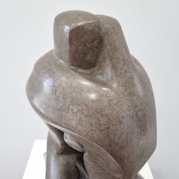 bronze small sculpture australian figurative