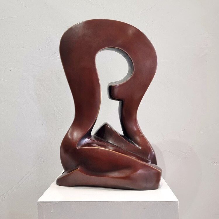 bronze figurative abstract australian sculpture