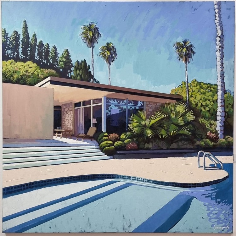 Bel Air, Palm Springs - 150x150cm - Image 5