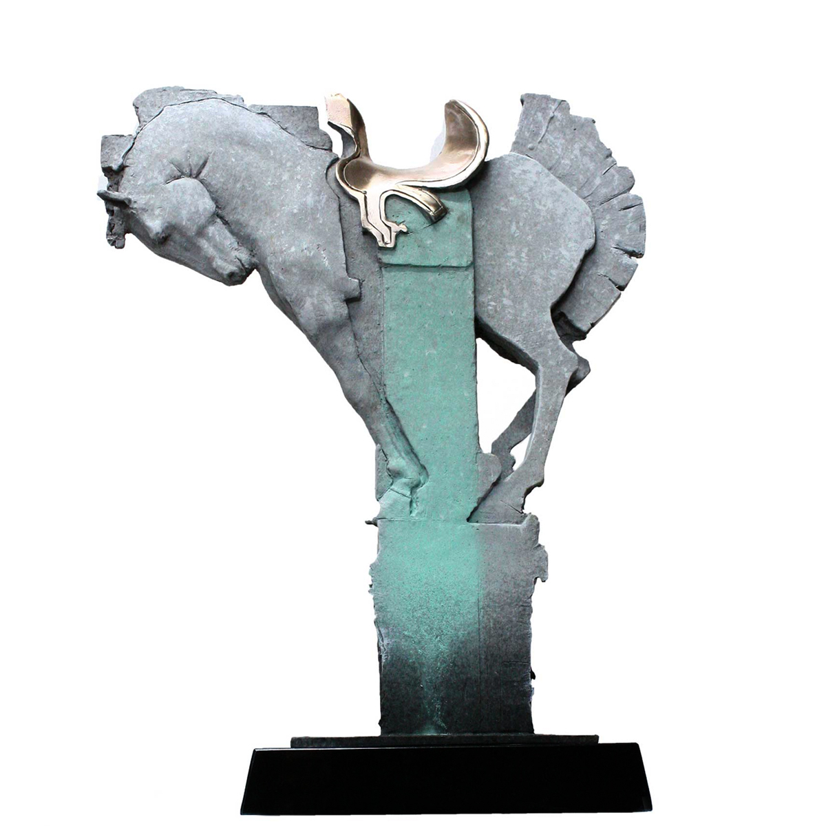 bronze horse sculpture stephen glassborow