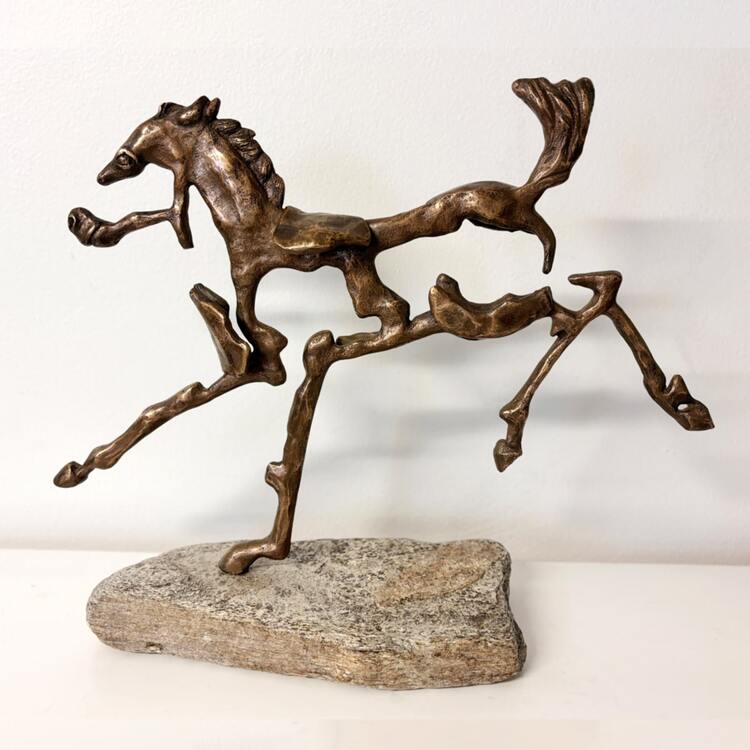 Frolic, Foal - 40(h)x53cm(w) - Image 3