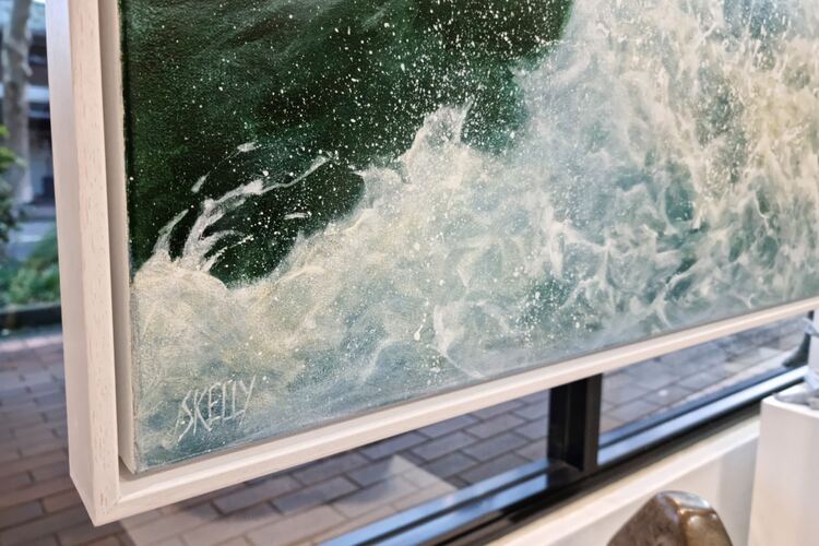 realistic wave surf beach art pAINTING