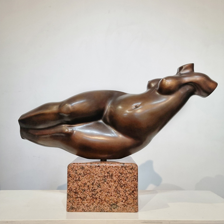 bronze figurative sculpture