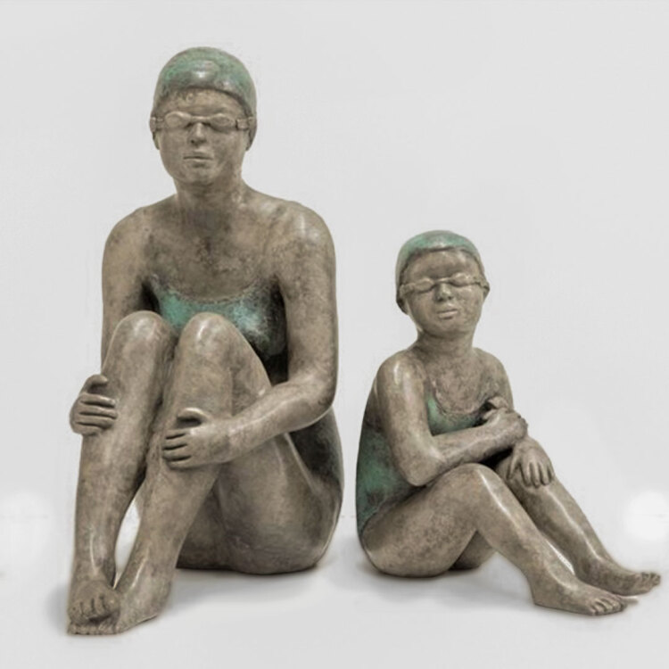 Mela Cooke Sculpture - Swim Squad