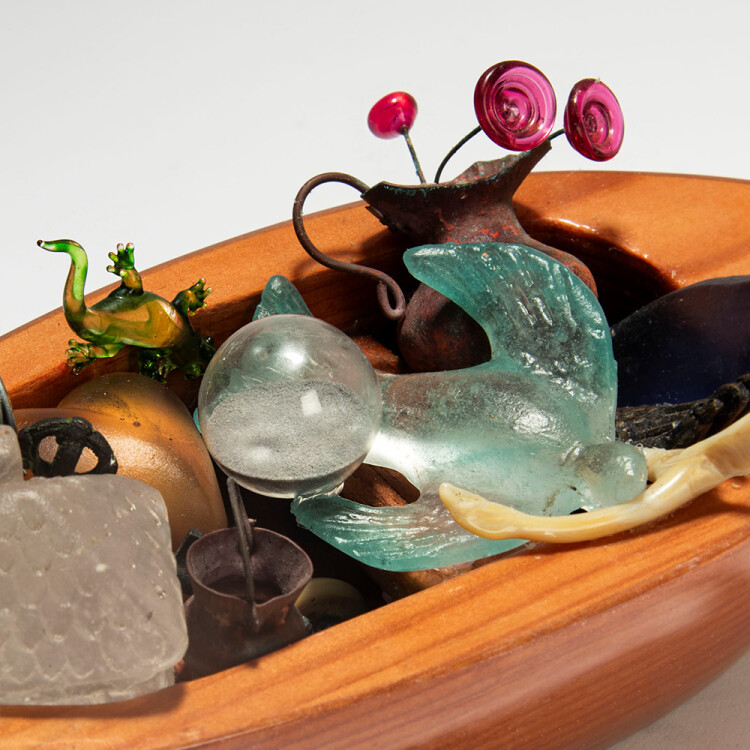 sally portnoy glass sculpture